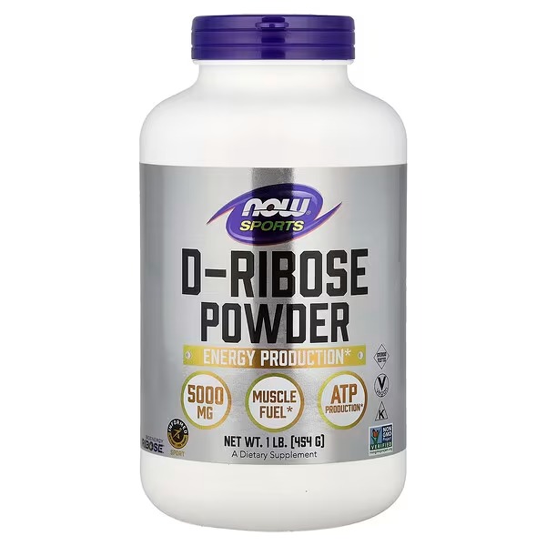 Now Sports Ribose Pure Powder 1 Lb 454 g