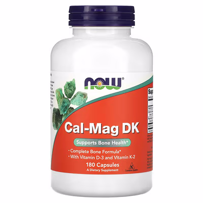 NOW Foods, Cal-Mag DK, 180 Capsules
