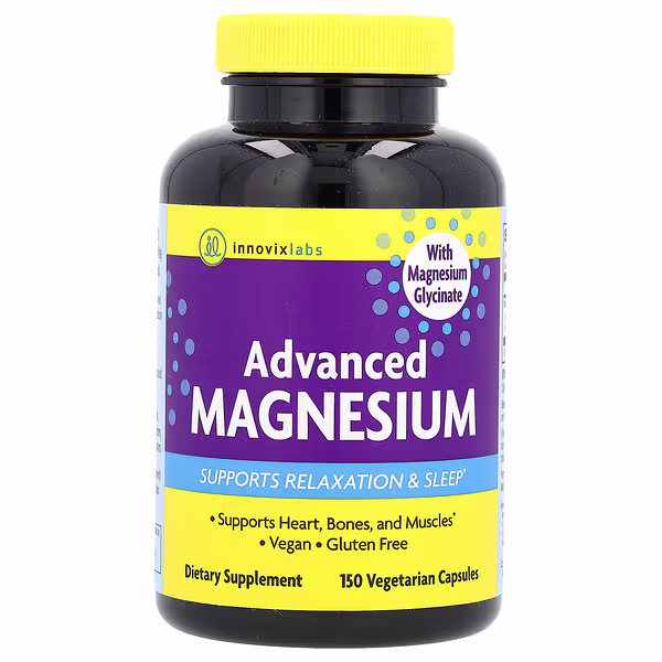 InnovixLabs, Advanced Magnesium, 150 Vegetarian Capsules 105 mg per Capsule