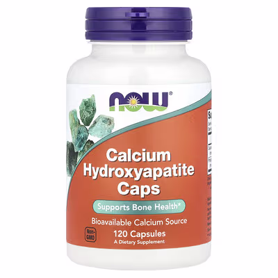 NOW Foods, Calcium Hydroxyapatite Caps, 120 Capsules