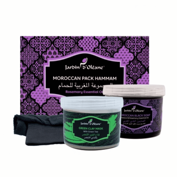 Jardin d'Oleane Rosemary Essential Oil Moroccan Pack Hammam