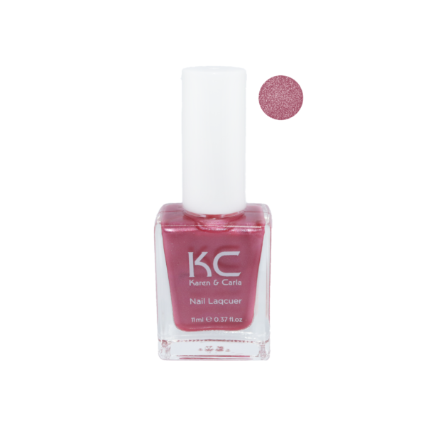 Karen & Carla Nail Polish 11ml, Rose Sparkle 150