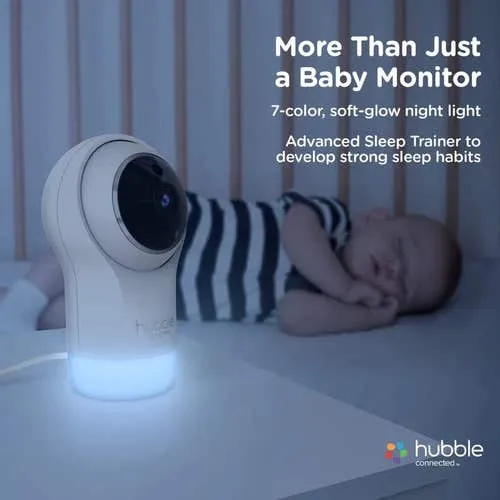 Hubble Pg Smart Hd Baby Monitor With Night Light Wi-Fi - Image 5