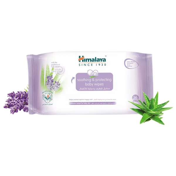 Himalaya Herbals - Soothing & Protecting Baby Wipes 56pcs
