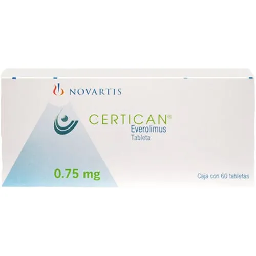 Certican tablets 0.75mg 60 Pcs