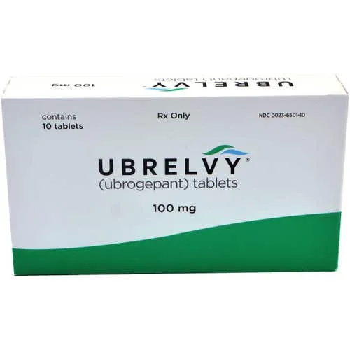 Ubrelvy 100 Mg 10 Tablets