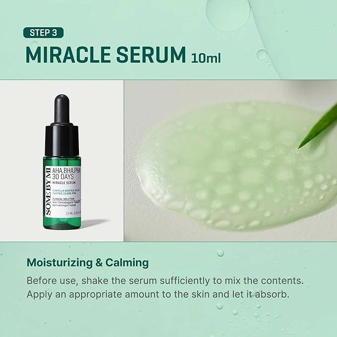 SOME BY MI AHA-BHA-PHA 30 Days Miracle Ac S.O.S Kit 4 pieces - Image 4