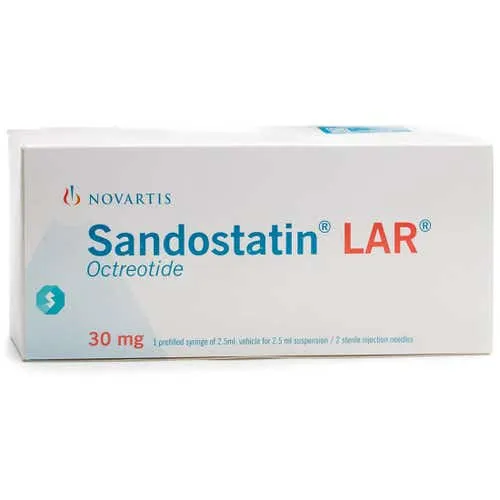 Sandostatin LAR 30 mg octreotide vial (refrigerated)