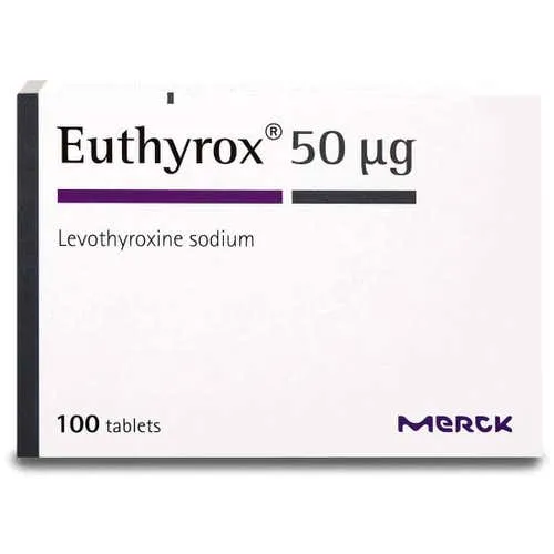 Euthyrox 50 Mcg Tablet 100pcs