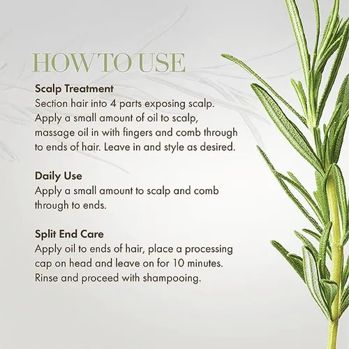 Mielle Organics Rosemary Mint Scalp & Hair Strength Oil 59 ml - Image 2