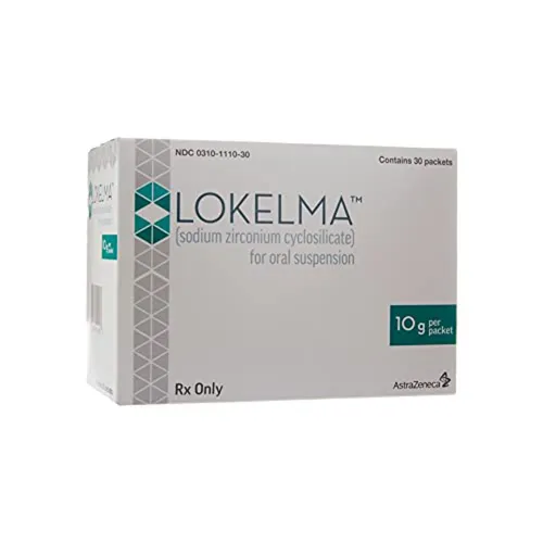 Lokelma 10 g Sodium Zirconium Cyclosilicate Oral Sachets × 30
