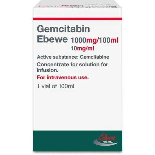 Gemcitabin 1000 mg/100 ml 1 Vial - Ebewe