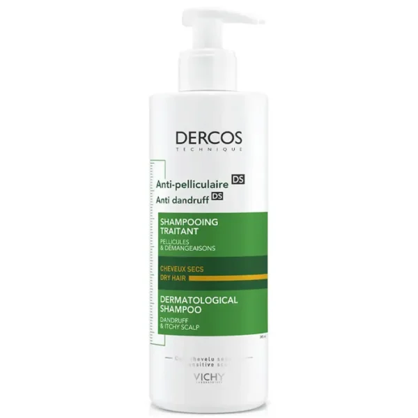 Vichy Dercos Anti-Dandruff DS Shampoo Treatment Dry Hair 390ml