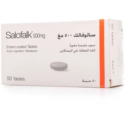 Salofalk 500 mg Mesalazine Tablets 50 Count