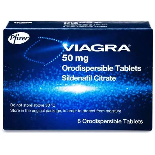 Viagra 50 Mg Orodispersible 8 Tablets