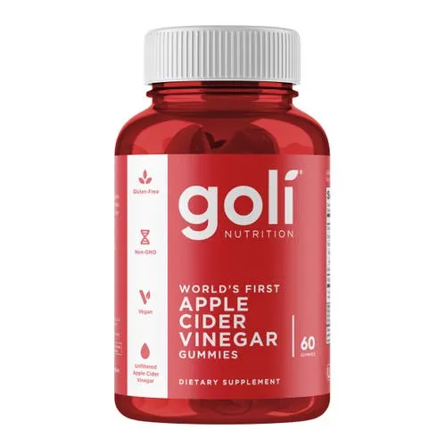 Goli Apple Cider Vinegar, 60 Gummies