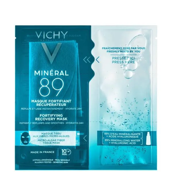VICHY MINÉRAL 89 - REPAIRING FORTIFYING FABRIC MASK 29G