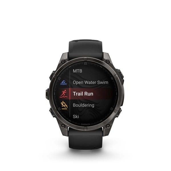 Garmin Fenix 8 - 47 Mm Amoled Sapphire Gps Smartwatch Black - Image 2