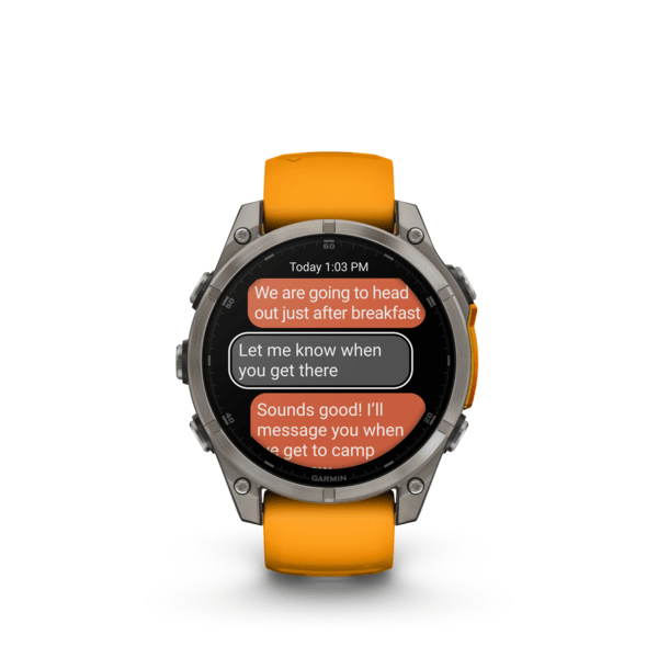 Garmin Fenix 8 - 47mm Amoled Sapphire Gps Smartwatch Graphit - Image 5