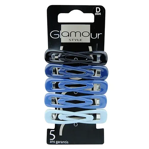 Glamour Studio Hair Clip Set Multicolor , 000505