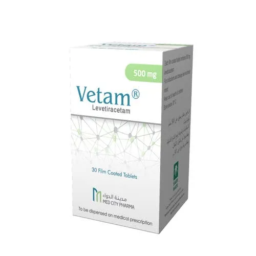 Vetam 500 Mg 30 Film-Coated Tablet