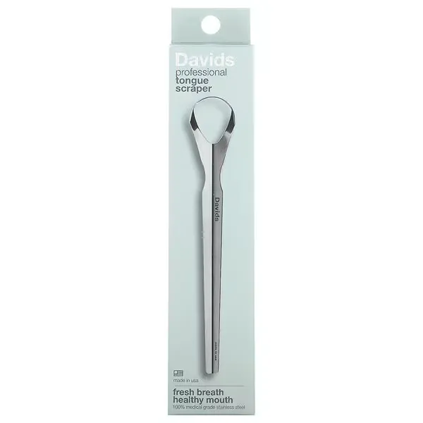 Davids, Professional Tongue Scraper, 1 Scraper