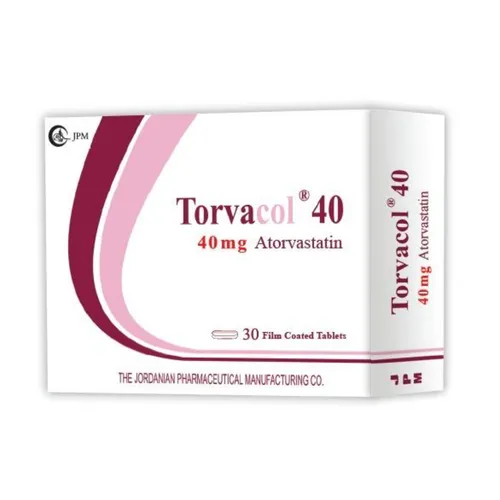 Torvacol 40 mg atorvastatin Tablets × 30