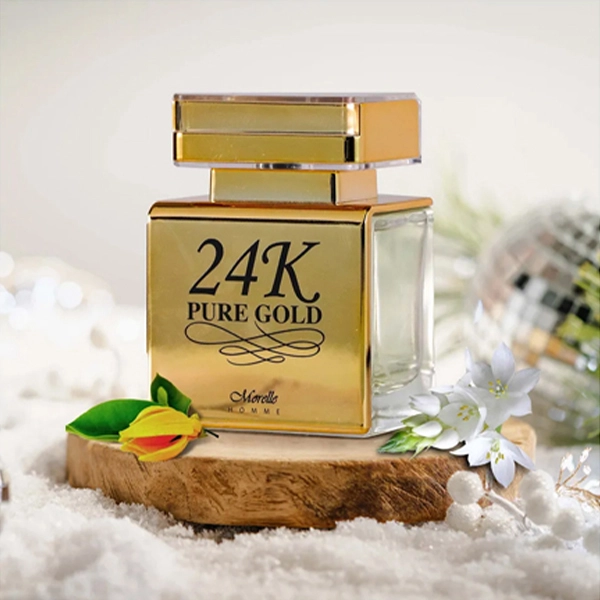 Eau de Parfum Pure Gold Femme 24K 100ml for Women - Image 2