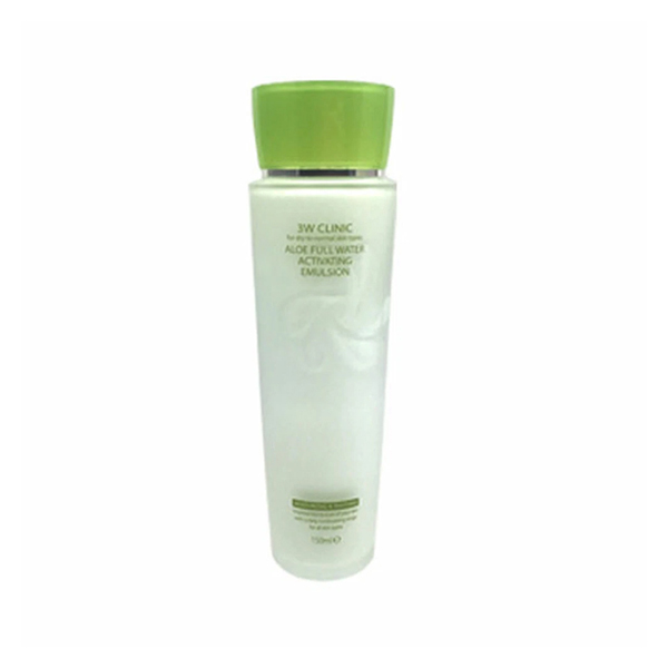 3W Clinic Aloe Full Water Activating Emulsion 150 ml - Image 2