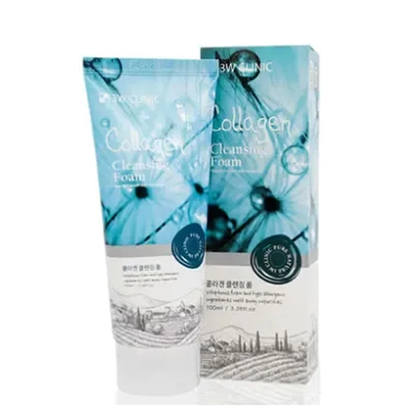 3W Clinic Collagen Clear Cleansing Foam 100ml