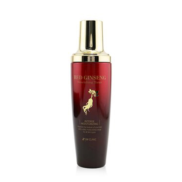 3W Clinic Red Ginseng Nourishing Toner With Hyaluronic Acid for Face 130 ml