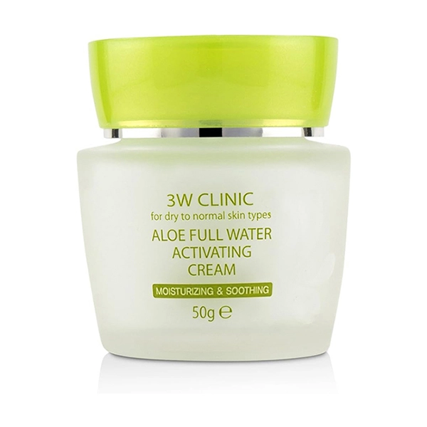 3W Clinique Water Revitalizing Cream with Aloe Vera Extract for Dry to Normal Skin,50 g
