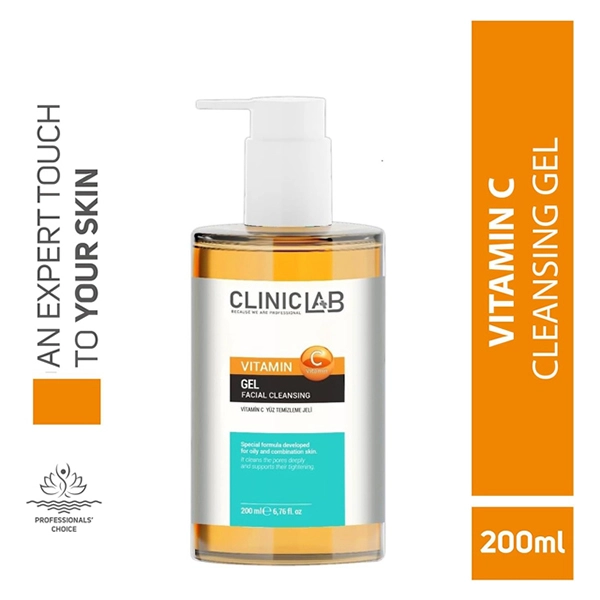 CLINICLAB Radiant Glow Vitamin C Cleansing Gel 200 ml - Image 2
