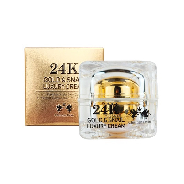Christian Dean 24K Gold and Snail Luxury Cream, 50 ml