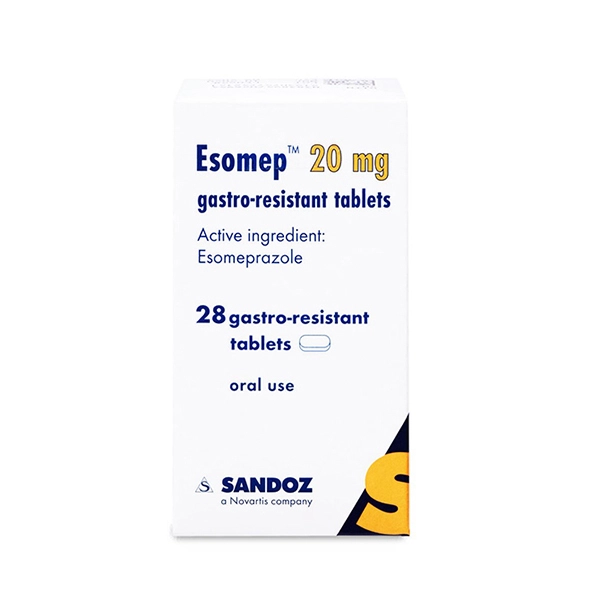 Esomep Esomeprazole 20 mg 28 Tablets