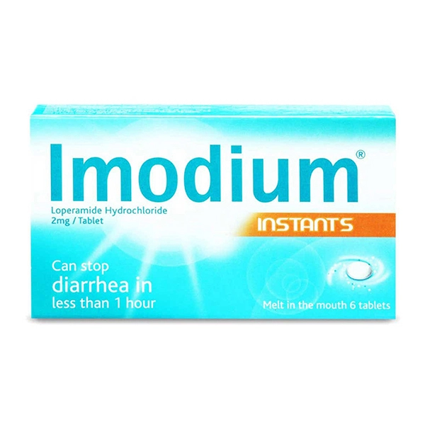 Imodium Instant Melt Loperamide 2 mg 6 Tablets