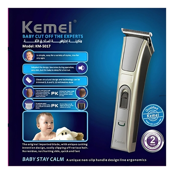 Kemei Professional Electric Hair Clipper for baby With Accessories KM S017 - Image 6