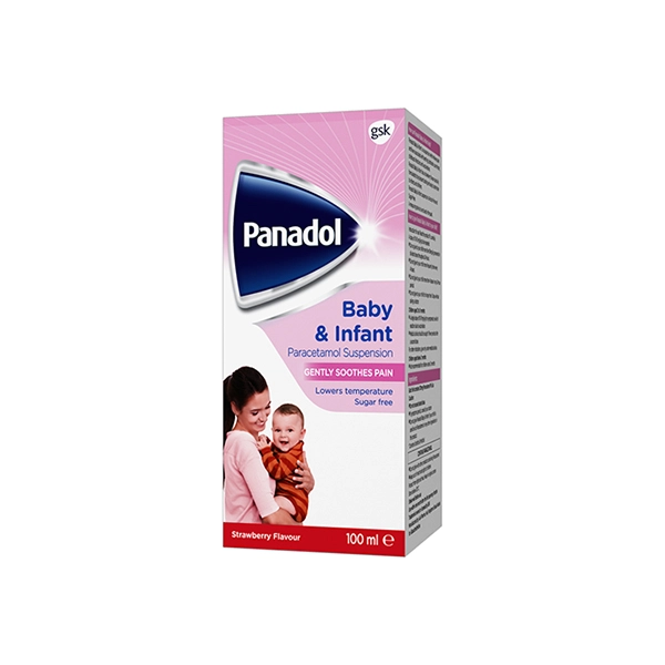 Panadol Baby & Infant Paracetamol 120 mg, 100 ml Suspension - Image 2