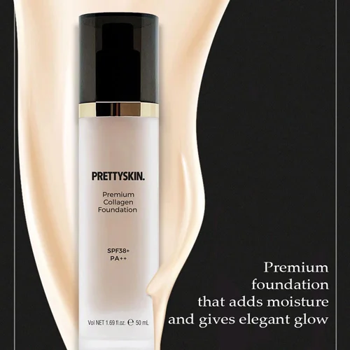 Pretty Skin Collagen Foundation 21 50ML - Image 2