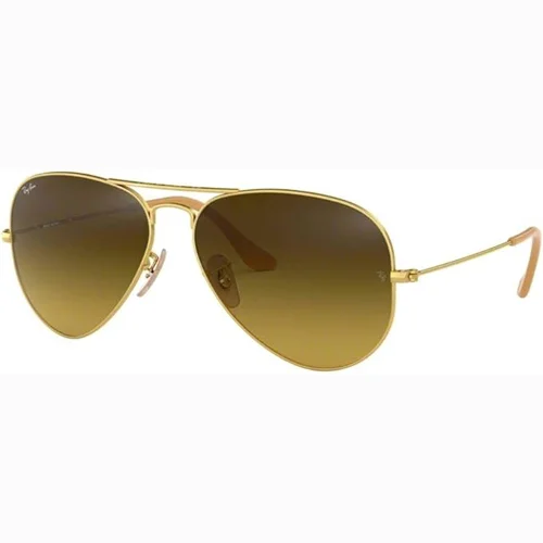Ray-Ban Aviator Gradient Brown Sunglasses Unisex RB3025