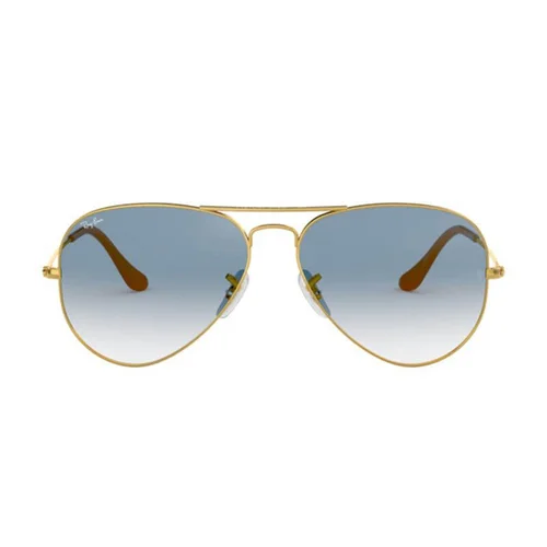 Ray-Ban Aviator Sunglasses Blue Gold Unisex RB3025