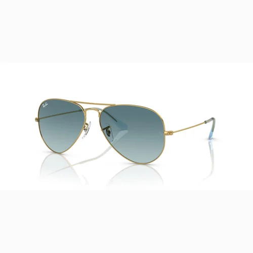Ray-Ban Aviator Sunglasses Blue Unisex RB3025