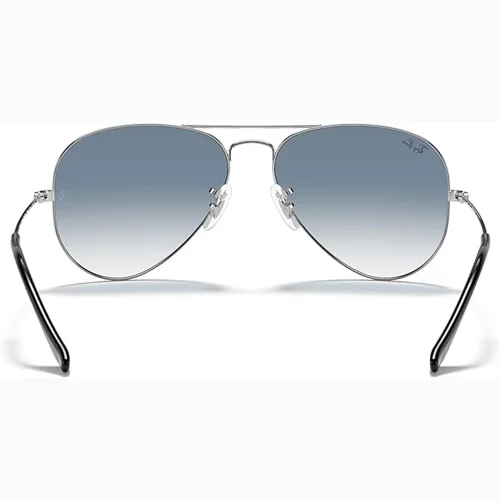 Ray-Ban Aviator Sunglasses Light Blue Unisex RB3025 - Image 3