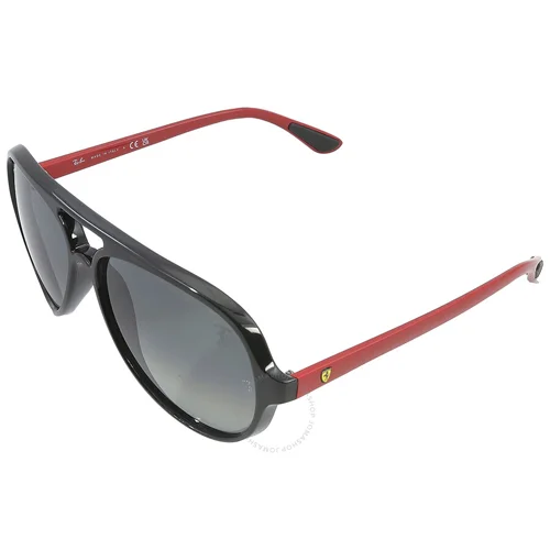 Ray-Ban Sunglasses Scuderia Ferrari Grey Gradient Unisex RB4125 - Image 3