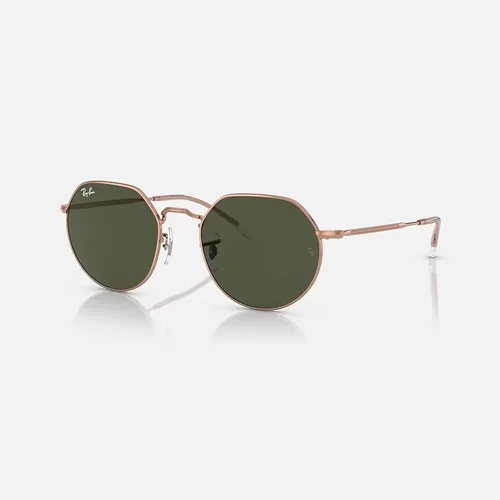 Ray-Ban Unisex Jack Rose Gold Sunglasses RB3565 - Image 2