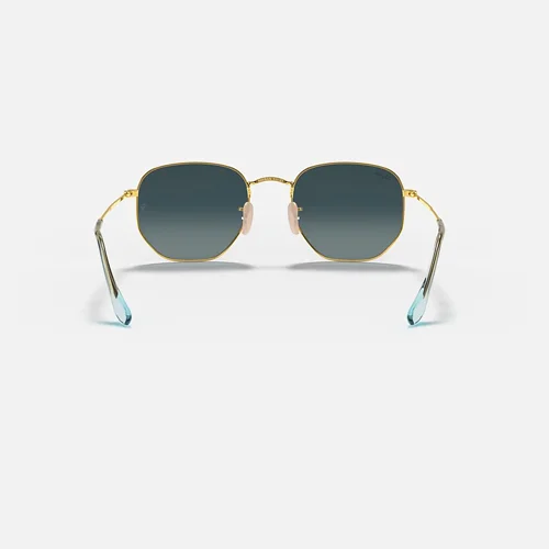 Ray-Ban Unisex hexagonal sunglasses blue gradient RB3548N - Image 4