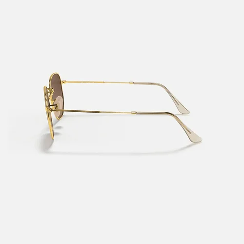 Ray-Ban Unisex hexagonal sunglasses brown gradient RB3548N - Image 4