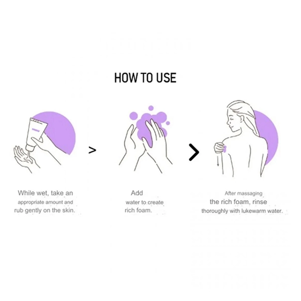3W Clinic DR.K Salt Lavender Body Scrub 200g - Image 2