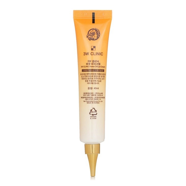 3W Clinic eye cream with horse oil for anti-wrinkle and moisturizing 40ml - Image 2