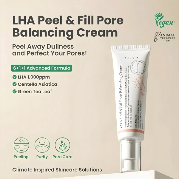 كريم AXIS-Y LHA Peel & Fill Pore Balancing 50 مل - الصورة 3